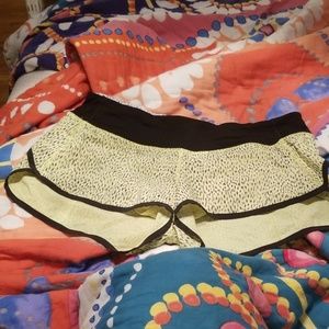 EUC LULULEMON SIZE 8 RUNNING SHORTS